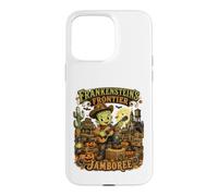 Frankenstein's Frontier Jamboree Vintage Cowboy Halloween Case for iPhone 15 Pro Max