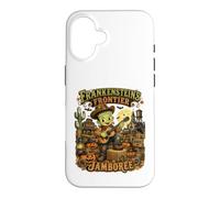 Frankenstein's Frontier Jamboree Vintage Cowboy Halloween Case for iPhone 16