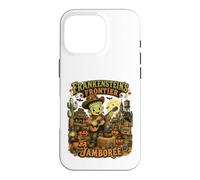 Frankenstein's Frontier Jamboree Vintage Cowboy Halloween Case for iPhone 16 Pro
