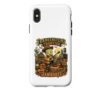 Frankenstein's Frontier Jamboree Vintage Cowboy Halloween Case for iPhone X/XS
