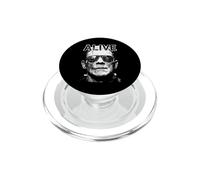 Frankensteins Monster Frankenstein Alive Pop Art Halloween PopSockets PopGrip for MagSafe