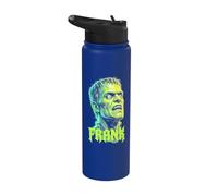 Frankensteins Monster Frankenstein Rage Pop Art Halloween Stainless Steel Insulated Water Bottle