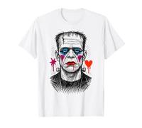 Frankenstein's Monster, Funny Halloween, Horror Graffiti T-Shirt