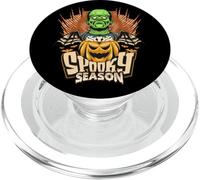 Frankenstein's Monster Vintage Retro Style Halloween Graphic PopSockets PopGrip for MagSafe