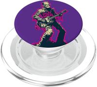 Frankenstein's Monster with a guitar and a Death Rock logo PopSockets PopGrip for MagSafe