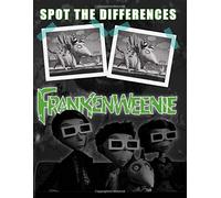 Frankenweenie Spot The Difference: Anxiety Frankenweenie Adult Activity Spot The Differences Books