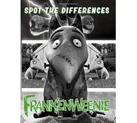 Frankenweenie Spot The Difference: Frankenweenie Special Find The Difference Activity Books For Kids And Adults