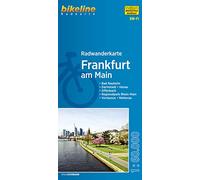Frankfurt am Main cycling tour map: Bad Nauheim - Darmstadt - Hanau - Offenbach - Regionalpark Rhein-Main - Vortaunus - Wetterau, 1:60.000, ... mit UTM-Netz: F1 (Radwanderkarten)