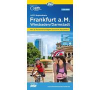 Frankfurt am Main / Wiesbaden / Darmstadt cycling map (Regionalkarte)