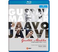 Mahler: Symphonies Nos. 5 and 6 Blu-Ray (2015) Paavo Järvi cert E NEW