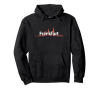 Frankfurt Skyline Minimalist Travel Souvenir City Germany Pullover Hoodie