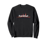 Frankfurt Skyline Minimalist Travel Souvenir City Germany Sweatshirt