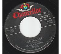 Frankie Avalon - 45vinylrecord Talk Talk Talk/Don't Throw Away All Those Teardrops (7"/45 rpm)