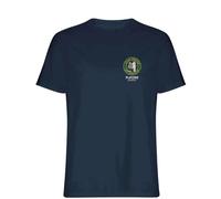 Frankie Fleetwood Just Trying My Hardest Badge Men's T-Shirt - Navy / M