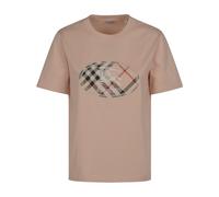 Frankie KS Check T-Shirt - female - Burberry - T-Shirts - Pink - L - Tops L