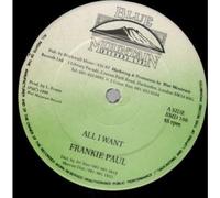 Frankie Paul - All I Want 12 Inch (12" Vinyl Single) UK Blue Mountain 1990