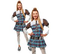 Frankie Stein Adults Fancy Dress Costume Monster High Ladies Halloween