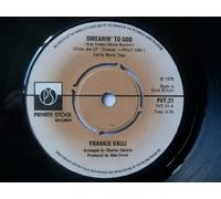 Frankie Valli - FRANKIE VALLI Swearin' To God UK 7" 45