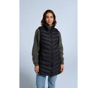 'Frankie' Water Resistant PFC Free Padded Tailored Fit Longline Gilet Animal Jet Black 8