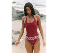 Frankies Bikinis La Plage One-Piece Swimsuit at Free People in Postcard From Paradise, Size: Medium - female