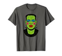 Frankie's Made Up. Funny Frankenstein in Makeup. Halloween T-Shirt