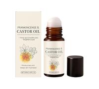 Frankincense And Castor Oil Roller, With Moisturizes And Keep Skin Hydrated, 50ml, Firming Smoothing Skin Facial Roller, Organic Nourishing Solution, Travel-Friendly, For Men Women