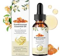 Frankincense Essential Oil for Skin - Frankincense Oil for Face & Body, Improve Fine Lines & Stretch Marks, Hydrates & Soothes, Natural Aromatherapy Essence for Skin Care & Spa