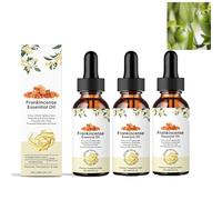 Frankincense Essential Oil for Skin & Hair Pure Natural Organic Oil for Aromatherapy, Diffuser, Massage, Facials Care - Reduces Fine Lines, Wrinkles，60ml (3PCS)