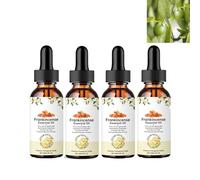 Frankincense Essential Oil for Skin & Hair Pure Natural Organic Oil for Aromatherapy, Diffuser, Massage, Facials Care - Reduces Fine Lines, Wrinkles，60ml (4PCS)