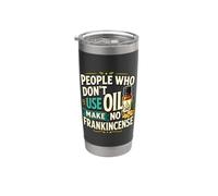 Frankincense Essential Oil Pun Aromatherapy Humor Stainless Steel Insulated Tumbler