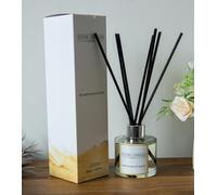 Frankincense & Myrrh Reed Diffuser - Clyde Candles, Luxury Diffuser Oil with a Set of 7 Fibre Sticks, 100ml, Best Aroma Scent for Home, Kitchen, Living Room. Fragrance Diffusers Set with Sticks