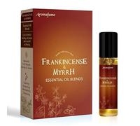 Frankincense & Myrrha Resin Essential Oil Roll-On Blend by Aromafume | 1 x 10ml / 1 x 0.33 Fl Oz | Made with Commiphora Myrrha & Boswelia Carterii | for Meditation, Spiritual Awakening & Prayer