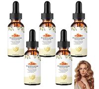 Frankincense Oil for Face & Skin, Frankincense Resin Oil for Anti-Aging, Facial Moisturizer Serum Reduce Wrinkle & Fine Line, Nourishing Hair, Aromatherapy for Diffusers, Light and Non-greasy (5pcs)
