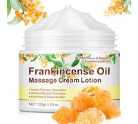 Frankincense Oil Massage Cream, Nourishing Body Lotion for Soft, Smooth Skin, Relaxing Massage Cream with Natural Oils