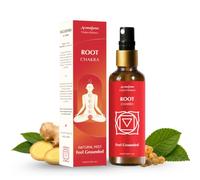 Frankincense & Patchouli Chakra Air Freshener Spray | 100ml | Essential Oil Room Spray for Root Chakra Balance | Ideal for Meditation, Yoga, Aromatherapy | 100% Natural, Non-Toxic Mist by Aromafume