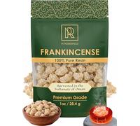 Frankincense Resin 1 oz (28.4g) - Premium Oman Boswellia Sacra Frankincense, 100% Pure Natural Incense Resin Tears for Burning, Aromatherapy, Meditation & Spiritual Cleansing