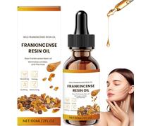 Frankincense Resin Facial Oil, Reduces Fine Lines & Wrinkles, Soothes & Repairs Skin, Natural Anti-Aging Serum for Women & Men (1 Bottle)