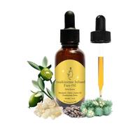 Frankincense Resin Infused Black Seed, Castor & Jojoba Oils for Face Anti-Aging Facial Moisturizer Cold Pressed Serum Natural Frankincense Oil for Skin Care (1)