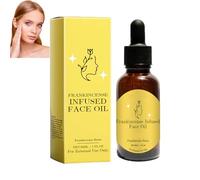 Frankincense Resin Oil for Face, Frankincense Oil for Anti-Aging with Jojoba, Moisturizes, Smooths Fine Lines and Wrinkles, Soothing and Hydrating Skin for Youthful, Rejuvenating and Firming (1pcs)