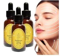 Frankincense Resin Oil for Face, Frankincense Resin Infused Oil for Face, Organic Black Seed Castor & Jojoba Oils, Cold Pressed Serum Anti-Aging Wrinkle Miracle Facial Moisturizer (30ML, 3PC)