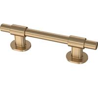 Franklin Brass Adjusta-Pull Bar (5-Pack) Adjustable Cabinet Handles 1-3/8" to 4" Hole to Hole Champagne Bronze Kitchen Cabinet Pulls Cabinet Hardware Drawer Dresser Gold Drawer Pulls P44364-CZ-B
