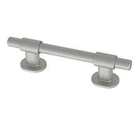 Franklin Brass Adjusta-Pull Bar (5-Pack) Adjustable Cabinet Handles 1-3/8" to 4" Hole to Hole Matte Satin Nickel Kitchen Cabinet Pulls Cabinet Hardware Dresser Drawer Pulls P44364-SNM-B