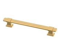 Franklin Brass Adjusta-Pull Chamfered Edge (5-Pack) Cabinet Handles 1-3/8" to 6-5/16" Hole to Hole Modern Gold Kitchen Cabinet Pulls Drawer Handles Cabinet Hardware Dresser Drawer Pulls P49107-117-B