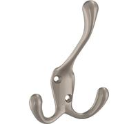 Franklin Brass B13539K-NIC-C Triple Prong Wall Hooks in Nickel (10-Pack)