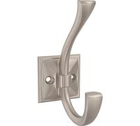 Franklin Brass B48022K-NIC-C Ruavista Coat and Hat Wall Hooks in Nickel (5-Pack)