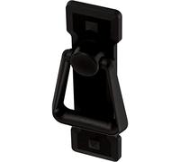 Franklin Brass Bail (5-Pack) Cabinet Handles 2-1/4" Hole Center Vintage Ring Pulls | Matte Black Hardware Kitchen Door, Drawers, Dressers, Furniture P62077K-FB-B