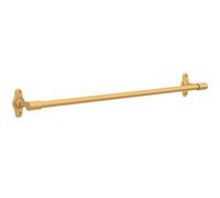 Franklin Brass Calloway (1-Pack) 18'' Towel Rack w/ 6" Extender for Bathroom Satin Gold Towel Bar for Bathroom Wall Mounted Towel Holder Rod CLWY26-SG
