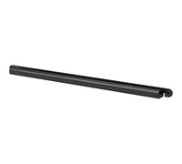 Franklin Brass Derby (1-Pack) 3-Wide Metal House Number Bracket for Customized System in Matte Black | Modern Outside Number Channel Rail | Rust-resistant, Personalized Address Sign | House Plaque