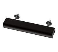 Franklin Brass Dropped Edge Adjusta-Pull Adjustable 1 to 4 in. (25-102 mm) Matte Black Cabinet Drawer Pull (5-Pack), P49108-FB-B