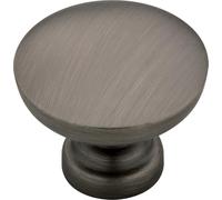 Franklin Brass Fulton (10-Pack) Cabinet Knobs | Heirloom Silver Handles for Dresser Furniture Drawers/Kitchen/Door/Bathroom | 1-3/16" P29523K-904-B